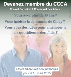 Appel à candidatures : renouvellement du Conseil des Aînés