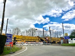 Fermeture des passages à niveau de Chapois et Leignon
