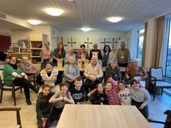 Rencontres intergénérationnelles à la Seniorie d'Omalius