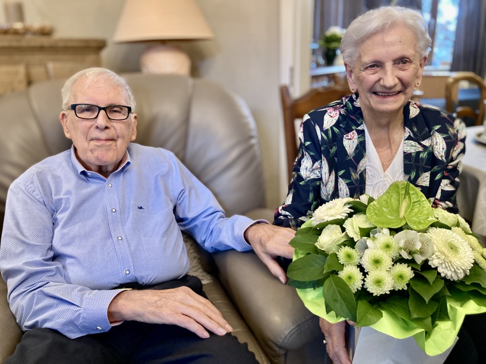 André DUJEUX et Denise MARION de Ciney